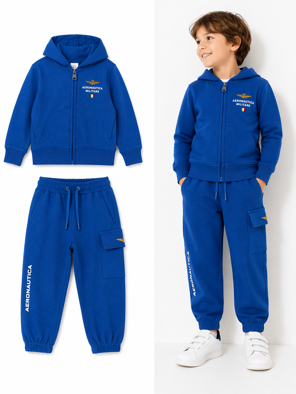 Tuta Aeronautica Militare disponibile in blu chiaro, blu scuro e nero 💙🖤 Scegli il tuo preferito!